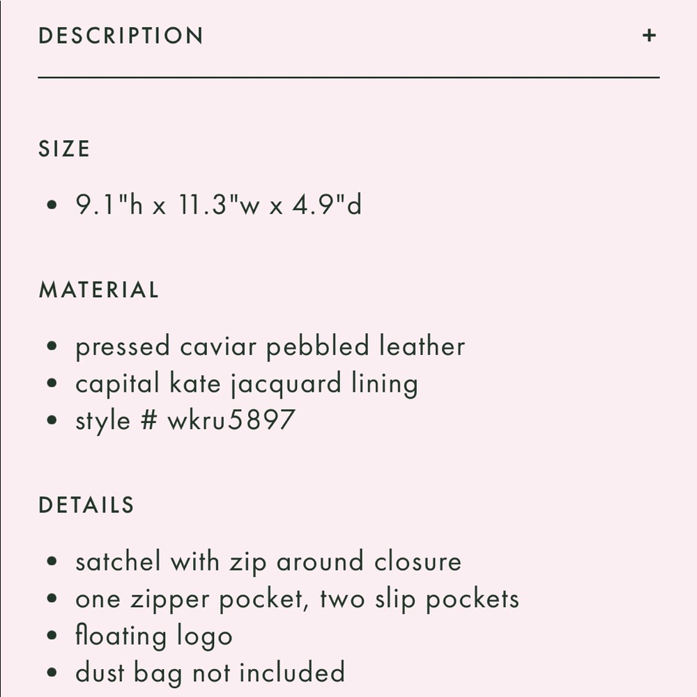 Kate Spade Satchel ♥️♣️♥️♣️ - Picture 8 of 8